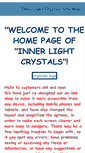 Mobile Screenshot of innerlightcrystals.co.uk